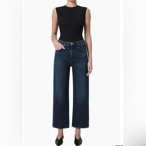 AGOLDE High-Rise Wide-Leg Jeans 27 Loose Wide-Leg Cut Relax Fit Straight Classic